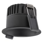 Ledvance LED  SPOT DARKLIGHT Aluminium  8W 640lm 36D - 927 Extra Warm White | Cutout 68mm - IP44 - Best Colour Rendering -  Dimmable