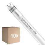 Multipack 10x Philips LED Tube T8 CorePro (UN) High Output 8W 900lm - 840 Cool White | 60cm - Replaces 18W