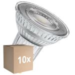 Multipack 10x Ledvance LED Reflector GU10 PAR16 3.7W 350lm 36D - 930 Warm White Warm White| Dimmable - Replaces 35W