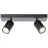 Brilliant Jello Ceiling Light Metal Matt Black 9W 690lm - 830 Warm White | Incl. 2x GU10
