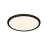 Nordlux LED Ceiling Light Oja 29 Black 15W 1700lm - 830-840 CCT