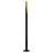 Eglo Floor Lamp Barbotto Steel Black, Gold 4.5W 345lm - 830 Warm White | Suitable for GU10