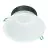 Philips LED Downlight Coreline DN142B Aluminium White 19.2W 2350lm 60D - 830 Warm White | Cutout 200mm - IP54 - Dimmable - White Reflector
