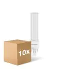 Multipack 10x Noxion Lucent PL-C LED 5.2W 650lm - 830 Warm White | 2-Pin - Replaces 18W
