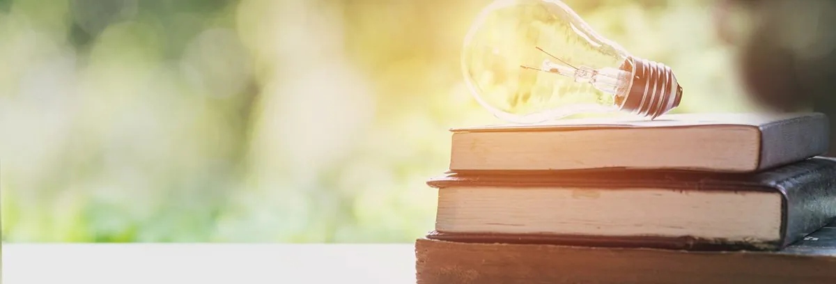 bulbs and books